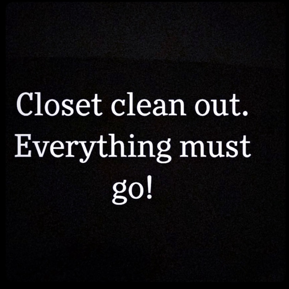 I love offers!! Must clean out my closet! I’ll either accept or counter!